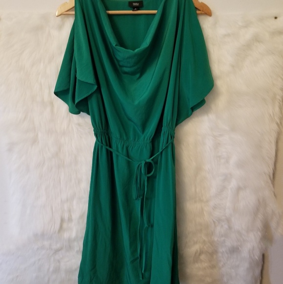 Mossimo Supply Co. Dresses & Skirts - Large green Mossimo tie waist dress women's